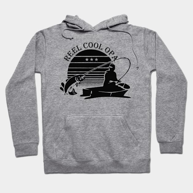 Fishing Opa - Reel cool opa Hoodie by KC Happy Shop